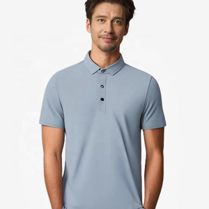 Polo de golf respirant de mode OEM, 100% coton, polos personnalisés avec logo - Product Image 1
