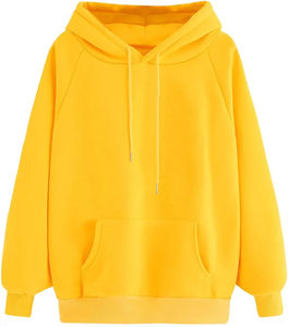Vente en gros 2025 personnalisé tissu lourd couleur unie hommes et femmes de haute qualité décontracté sweat pull à capuche - Product Image 4