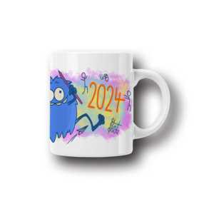 Taza Escolar 2024 de Porcelana con Diseño Infantil para el Regreso a Clases y Primero de Primaria - Product Image 4