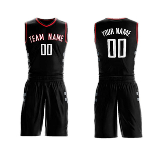 Ensembles uniformes de basket-ball professionnel personnalisé pour hommes maillots respirants à séchage rapide avec option de taille service OEM - Product Image 2