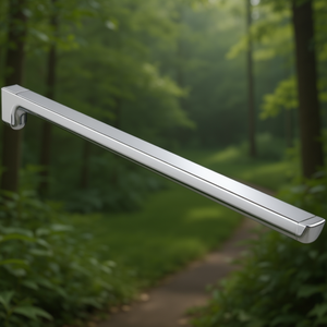 EC Single-Arm Trend 00142 Chrome Towel <b>Rail</b> 410 Mm-<b>Hooks</b> & <b>Rails</b> Product - Product Image 3
