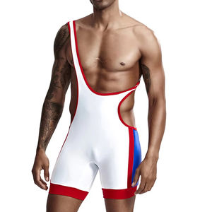 Diseño personalizado de lucha libre de alta calidad Singlets Sublimados Desgaste Sublimado Personalizado Su propio diseño Servicio Oem - Product Image 5