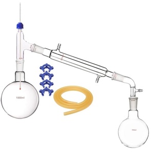 Chưng Cất Chân Không Bằng Thủy Tinh Boro 3.3 Chất Lượng Cao Bao Gồm R. B. Bộ Chuyển Đổi Thu Điện Dung Cuộn Dây Uốn Cong Phục Hồi Cho Phòng Thí Nghiệm - Product Image 6