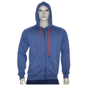 เสื้อแจ็คเก็ตผ้าฝ้าย100% สำหรับผู้ชาย,เสื้อคลุมมีฮู้ดแบบซิปรูดเต็มสำหรับเล่นกีฬามีฮู้ดเทอร์รี่ฝรั่งเศส - Product Image 3