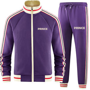 Custom Manufactures Mens Tracksuits Set Custom Fleece Rhinestone Tracksuit Heavyweight Track Suit Set Clothing - Product Image 6