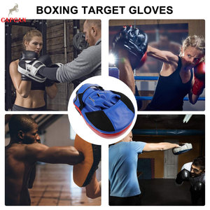 Custom Design Leather Boxing <b>Focus</b> <b>Pads</b>-Lightweight Eco-Friendly High Quality Hot Selling - Product Image 6