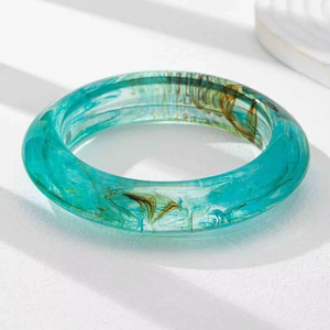 Bracelets et joncs en résine pour femmes, nouvelle collection, bijoux de style ange pour les fêtes et les mariages, haute qualité - Product Image 1