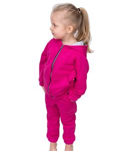 Hauts personnalisés survêtement pantalons longs tenue ensemble 2 pièces nouveau-né bébé bambin survêtements garçons ensemble rose bébé survêtement vêtements - Product Image 1