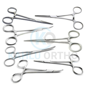 Kahlu คีมล็อกสเตนเลสสตีลทำมือออร์โทพีดิกส์อุปกรณ์จ่ายไฟด้วยมือคีมหนีบยุงที่ดีที่สุดมีคุณภาพสูง CE - Product Image 1