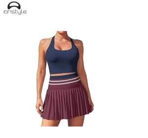 Ropa DE TENIS Onstyle Sports para mujer, uniformes personalizados, faldas y camisas atléticas rápidas, trajes de rendimiento elegantes para clubes deportivos - Product Image 5