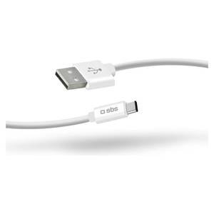 Cable de Datos USB-C Blanco de 1 m POLO Antigroviglio - Product Image 3