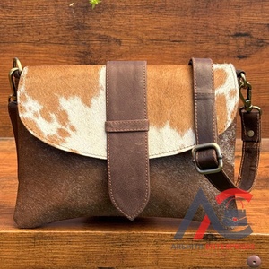 กระเป๋าหนังวัวสะพายข้างสำหรับผู้หญิง, กระเป๋าหนังแท้คุณภาพสูงกระเป๋าถือความจุขนาดใหญ่ - Product Image 1