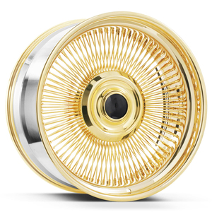 Jantes de bus de luxe personnalisées en or-chrome de 20, 22, <span class=keywords><strong>24</strong></span>, 26 pouces 100, roues en fil d'acier à rayons 150 pour voitures anciennes de luxe - Product Image 2