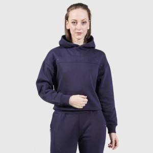 Sudadera con Capucha Raxe Azul Marino, Tejido Transpirable para la Temporada de Otoño - Product Image 1
