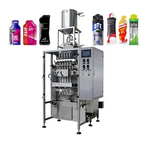 High-Efficiency Peanut Butter Filling and Sealing Machine 10-Line Precision Sachet Packaging System for Liquid Products