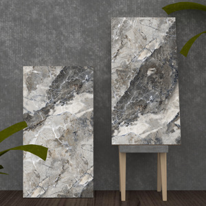 การออกแบบที่กําหนดเองด้วยสีสดใสกระเบื้องปูพื้นเคลือบพอร์ซเลนสําหรับผนังและพื้น - Product Image 1