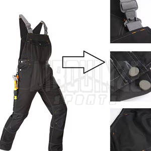 Customized Work Wear <b>Overalls</b> For <b>Men</b> New Design Best Online Sale Work Wear <b>Overalls</b> For <b>Men</b> - Product Image 5