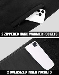 Wholesale Custom Solid Color Zipper <b>Long</b> Sleeve Sherpa Winter <b>Coat</b> Polar Fleece Jacket Street Fashion Jackets <b>for</b> <b>Men</b> - Product Image 4