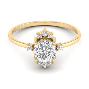 REYES Customizable 925 Sterling Silver Oval Cut 0.96Ct <b>Moissanite</b> Wedding Bridal Gift Ring Classic GRA Certified Fine <b>Jewelry</b> - Product Image 2