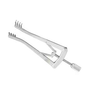 Retractor de cabeza de autoretención de acero inoxidable ajustable, juego de instrumentos de cirugía ortopédica veterinaria, fuente de alimentación Manual - Product Image 2