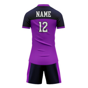 Uniforme de fútbol con bandera cómoda de alta calidad, logotipo personalizado, el mejor uniforme de fútbol con bandera de tela suave - Product Image 2