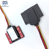Interrupteur tactile intelligent à capteur capacitif personnalisé DC12V 24V 5A pour miroir LED, lumière LED monochrome ou tricolore avec fonction anti-buée pour bande LED