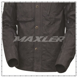 Veste de moto en Cordura à manches longues coupe-vent grande taille au design optimal pour la course, vêtements pour hommes 2025 - Product Image 4