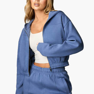 2024, los chándales más vendidos para mujer, conjunto de chándal de ropa informal para mujer, chándal de gran tamaño personalizado para mujer 2025 - Product Image 4