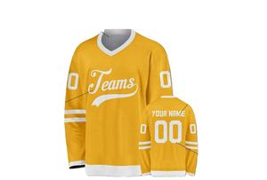 Custom Design Canada Team Ice Hockey Jersey, Ice Hockey <b>Shirts</b>, Hockey Wear <b>Polyester</b> - Product Image 3