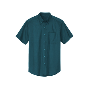Camisa transpirable de manga corta para hombre hecha a mano con un diseño informal moderno, tela suave, costura elegante, de alta calidad y ropa adecuada - Product Image 1