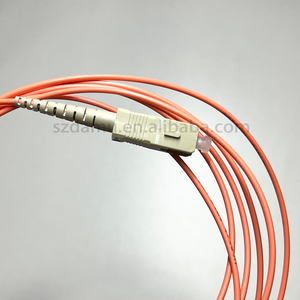 Damu <span class=keywords><strong>SC</strong></span> APC UPC Multimode Singlemode sợi vá dây OM1 OM2 <span class=keywords><strong>Duplex</strong></span> tùy chỉnh chiều dài cáp quang - Product Image 2