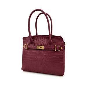 Borsa Strutturata in Vera Pelle di Coccodrillo - Made in Italy - Art. 26105 - Product Image 6