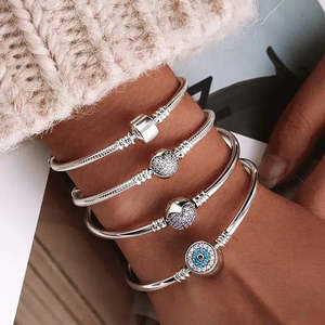 Pulsera de dijes finos Argent Amour Love - Product Image 2