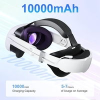 Nouveau bandeau confortable 2024 avec batterie de 10000 mAh pour accessoires VR Meta/Oculus Quest 3/3S