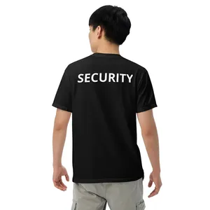 2024 Đen an ninh T-Shirts an ninh t Áo sơ mi