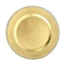 Assiette de charge vintage en acier inoxydable argenté et doré de 9 pouces, 100 pièces, assiettes décoratives élégantes personnalisables pour - Product Image 5