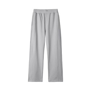 Pantalones de chándal de lana de algodón de alta calidad unisex, personalizados, de talla grande, estilo informal de invierno, transpirables, con parte delantera plana para hombres y mujeres - Product Image 5