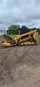 Cat Skid Steer <b>Loader</b> <b>Backhoe</b>/<b>Tractor</b> <b>Loader</b> Yellow Mulcher Attachment with Engine Core Components 4 Ton Rated Load for Sale - Product Image 2