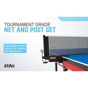 Stag Iconic Championship Full-Size Professional <b>Table</b> <b>Tennis</b> <b>Table</b> Modern Moveable <b>Foldable</b> Design ITTF Certified for Outdoor - Product Image 5