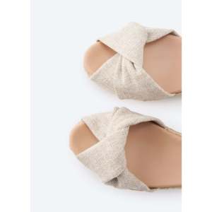 Farella sandali con zeppa in tela in edizione limitata - Product Image 4