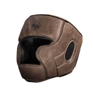 อุปกรณ์ป้องกันศีรษะทำจากหนังสำหรับผู้ใหญ่ผู้ชายผู้หญิง - Product Image 1