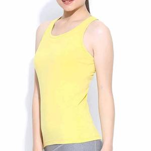 Camiseta sin mangas de mujer de tamaño y color personalizado de diseño único, fácil de usar, camiseta sin mangas ligera ecológica para mujer - Product Image 5