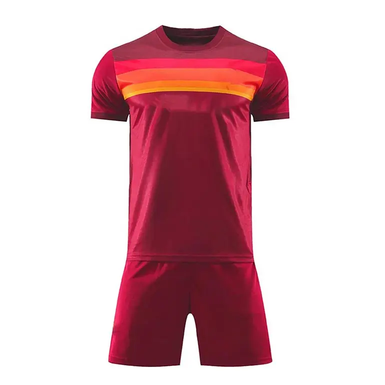 Fully Customizable New Season Quick Dry Personalized Jersey Soccer Uniform Soccer Shirt For Men 100% Polyester Material