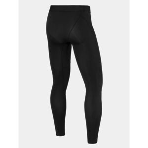 Pantalones de yoga con cintura elástica de tendencia para hombres Material de poliéster Spandex duradero Leggings de diseño sólido de mejor fabricación - Product Image 2