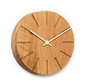 Horloge murale en bois faite à la main écologique artisanat le plus vendu artisanat en métal cadre rond artisanat horloge murale en bois artisanat suspendu - Product Image 2
