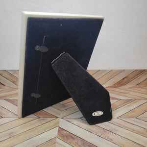 CADRES PHOTO CARRÉS LÉGERS ÉCOLOGIQUES À MOTIF ARGYLE BLEU - Product Image 4