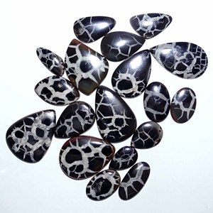 Offre Spéciale : Pierre Gemme Septarienne Véritable Polie en Cabochon pour Pendentif, Bague, Collier, Bracelet – Disponible à Bon Prix - Product Image 3