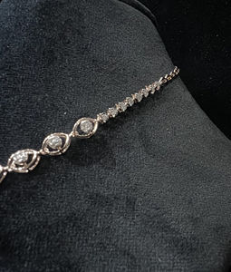 14K <b>Gold</b> Natural Diamond Round Brilliant Cut Necklace <b>Set</b> for Women Third Party Certified Elegant & Luxurious <b>Jewelry</b> Design - Product Image 4