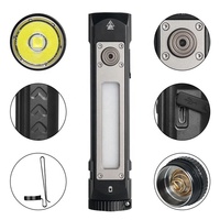 Linterna 4000 Lumens Recargable IP68 Impermeable Batería incorporada Cable incluido