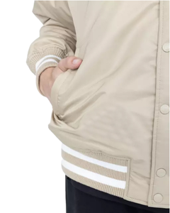 Chaqueta de Béisbol Varsity de Satén para Hombre de Alta Calidad, Transpirable, Impermeable, Reversible, Estilo Vintage de Invierno con Patrón a Cuadros - Product Image 3